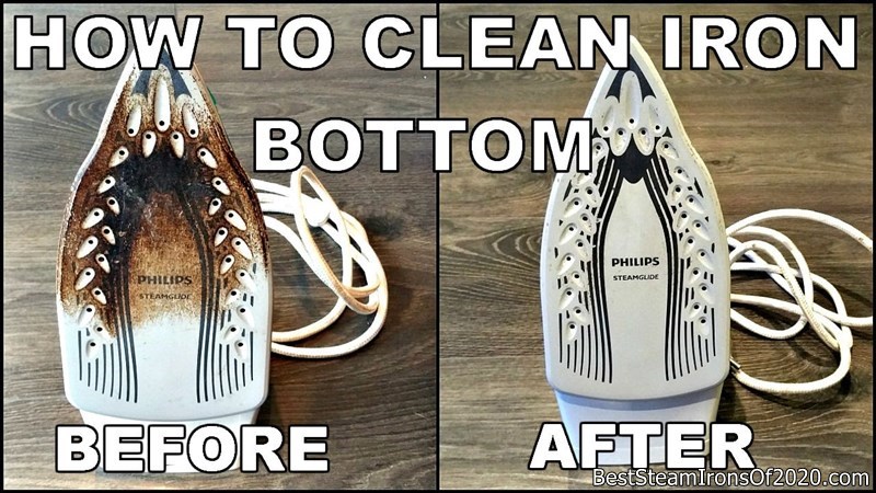 How to Clean soleplate of steam iron